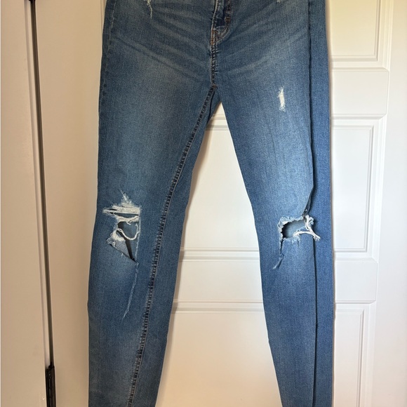wild fable Denim - wild fable Blue Skinny Distressed Jeans